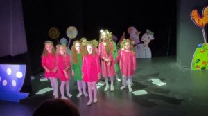 Показ спектакля детской театральной студии «Ирбис» (Коломенская), группа «Снегири», театр Камбурово