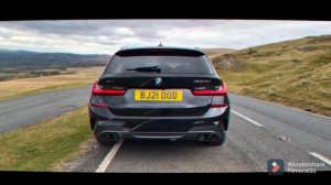 BMW M340d not the M340i . 2021 sapphire metallic Black. BMW M 340d touring.