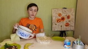 Торт с печеньем "Рыбки"/рецепт очень вкусного торта
