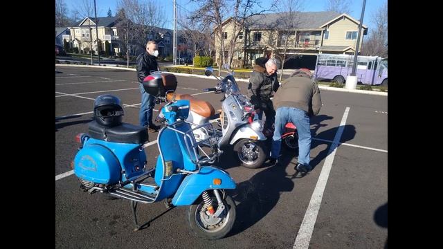 Top Dead Center Scooter Club First Ride of 2022! смотреть онлайн