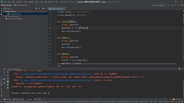 Adding Math Operations | Python Simple Calculator #4  | Python Mini Projects  # Part 4