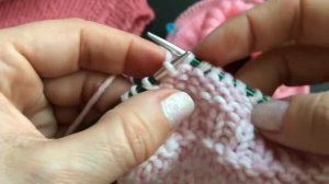 Shortened rows Укороченные ряды Метод обвитой петли