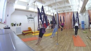 Антигравити йога. Как проходит наше занятие