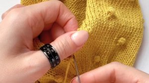 Как сшить вязаное изделие? Аккуратный шов иглой.