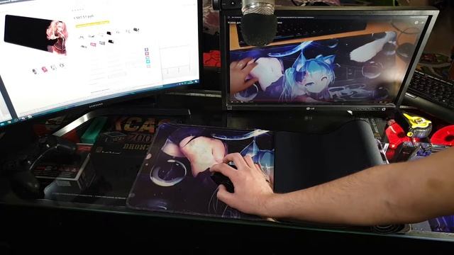 AliExpressinG - ?Топовый КОВРИК для клавиатуры и мыши!!!?80х30 3мм смотреть онлайн