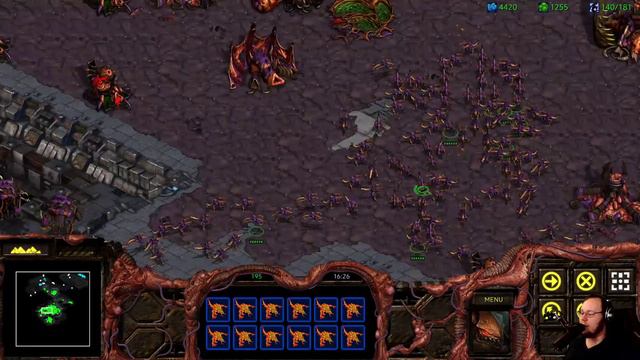 Starcraft 1: Zerglings Only - FINALE! смотреть онлайн
