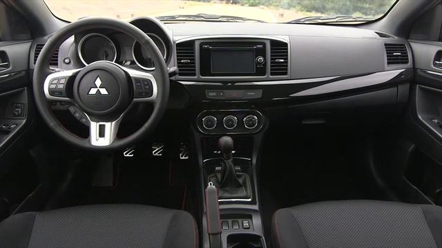 Mitsubishi Lancer Evolution Final Edition - интерьер смотреть онлайн