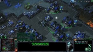 StarCraft2 HotS первая рейтиновая игра ... (T V T ).