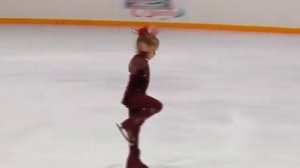 Выступление маленькой Камилы Валиевой