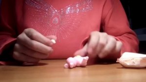Кошка из воздушного пластилина