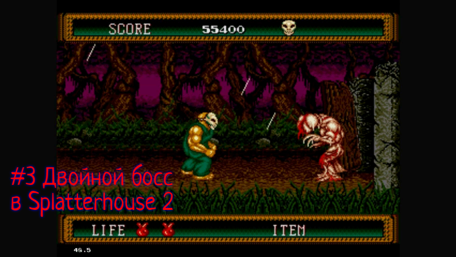 #3 Двойной босс в Splatterhouse 2