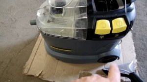 Karcher puzzi 8/1c личный отзыв, мебельный экстрактор керхер пуци минусы и плюсы !