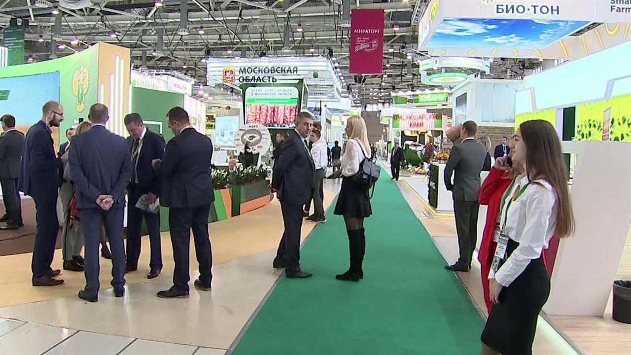 Самый крупный российский аграрный форум начал работу на ВДНХ
