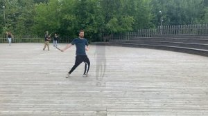 Фланкировка шашкой вместе с Богданом Гайденко