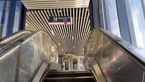 Долгопрудный 3907 станция МЦД D1 Долгопрудная весна день