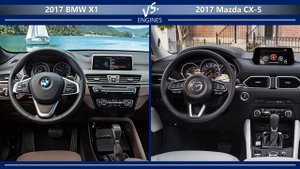 2017 BMW X1 vs 2017 Mazda CX-5 (technical comparison)