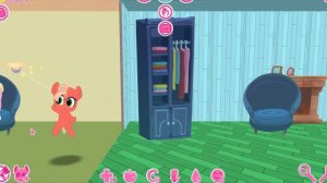 Карманная пони.Растим дочку Флаттершай.Мультик игра для детей.Май литл пони.Дружба это чудо.