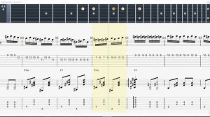 Turkish March or Rondo Alla Turca - Wolfgang Amadeus Mozart (1756 - 1791) - Guitar Tab With 2 Guita