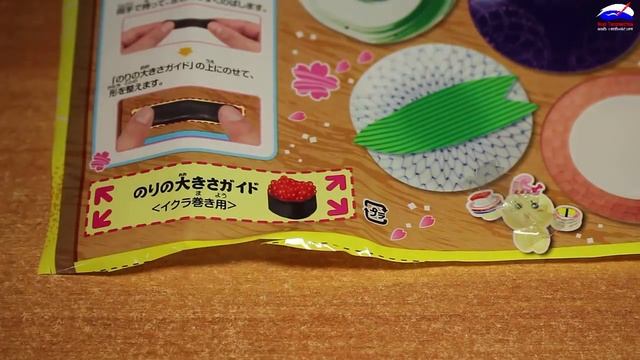 СУШИ! Японская еда из порошка! Набор еды Popin cookin. Готовлю японские  суши  из порошка.