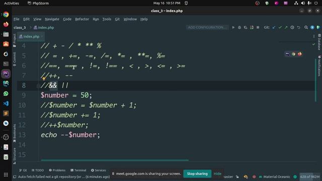 PHP Bangla Tutorial A-Z | Live Class | Class 3 | Operator, if else, switch смотреть онлайн