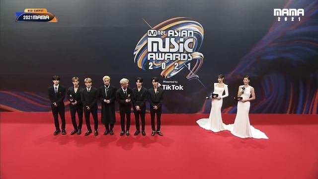2021 MAMA Red Carpet with Stray Kids  Mnet 211211 방송