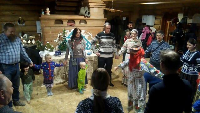 Подвижные детские игры на празднике Коляда в Родовом поселении Большая Медведица смотреть онлайн