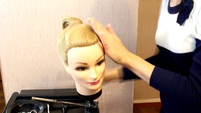 прическа самой себе