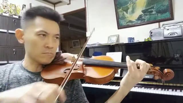 Allegro from Fantasie no. 7 by Georg Philipp Telemann with metronome. смотреть онлайн