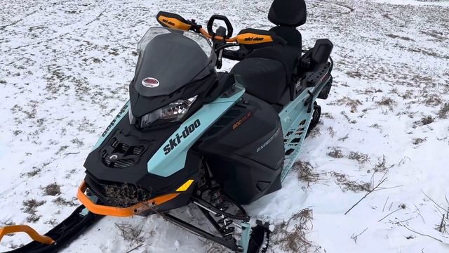 2024 Skidoo Expedition Extreme 900 Turbo R first ride impression.