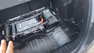 HONDA ФИТ гибрид - ошибка вентилятора ВВБ