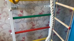 Установка шведской стенки и турник 3 хвата