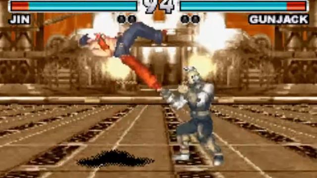 Tekken Advance (GBA)- Jin' gameplay смотреть онлайн