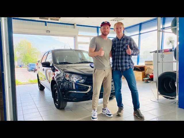 Lada Granta лифтбек Черная пантера 1.6 87л.с. Уехала в Саратов!