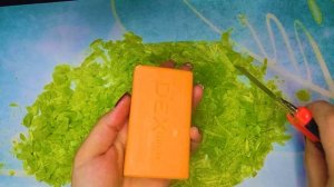 ASMR/Резка сухого цветного мыла DEX/ Cutting Dry Colored Soap DEX