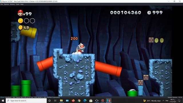 Ryujinx New Super Mario Bros. U Deluxe cheats смотреть онлайн