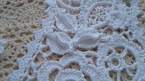 Манжеты и воротничок Белое кружево