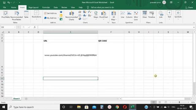Create QR codes using MS EXCEL || QR code generator || How to create QR codes using MS Excel