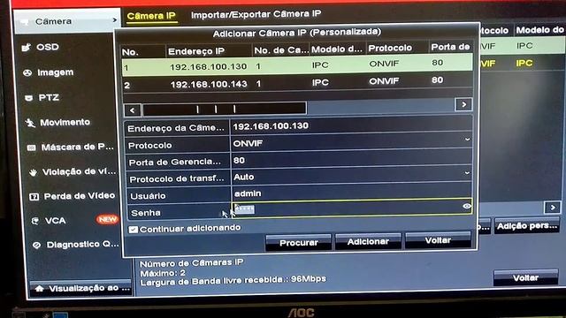 020 ADICIONANDO CÂMERA IP NO DVR смотреть онлайн