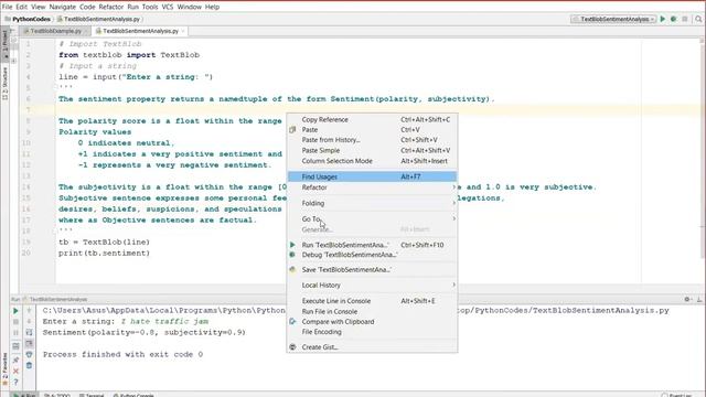 Sentiment Analysis with TextBlob in Python