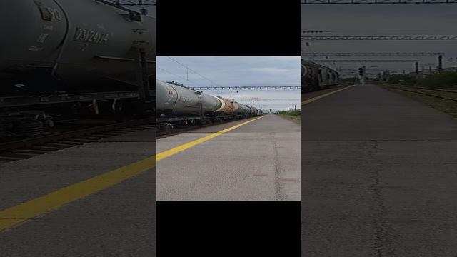 3ЭС5К-1135 на станции заканальная и как же без нарушителей?