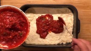 Острая пицца с соусом сальса и халапеньо, как в ДОДО пицце