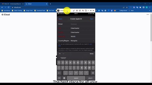 Хэрхэн Apple ID буюу iCloud нээх вэ ? смотреть онлайн