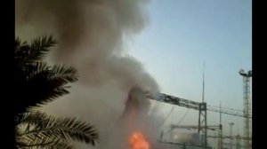 ?Пожар и пожаротушение на силовом трансформаторе 220 кВ