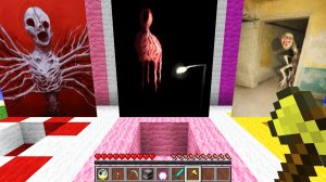 Выбери правильную яму портал АНГЕЛ или ЯГНЕНОК или FAN-ART в МАЙНКРАФТ