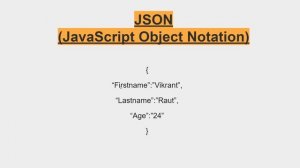 Lecture 19: What is JSON