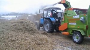 Разбрасыватель-выдуватель соломы РВС–1500 «ХОЗЯИН»