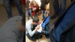 Наспор облизал прокладку