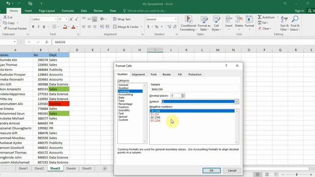 Data Analytics With Excel Course For Beginners Part 2| Basic Operations| Formatting Data | In Pidgi