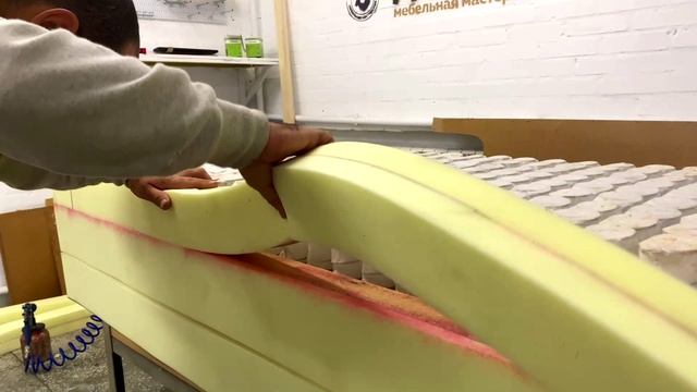 ПОЛНЫЙ ПРОЦЕСС ПЕРЕТЯЖКИ (ВОССТАНОВЛЕНИЯ) ДИВАНА | ТКАНЬ, ПЕРЕТЯЖКА МЕБЕЛИ...