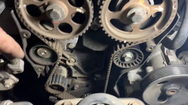 Замена Ремня ГРМ + Помпа Chevrolet Lacetti 2007 год 1,6 бензин смотреть онлайн
